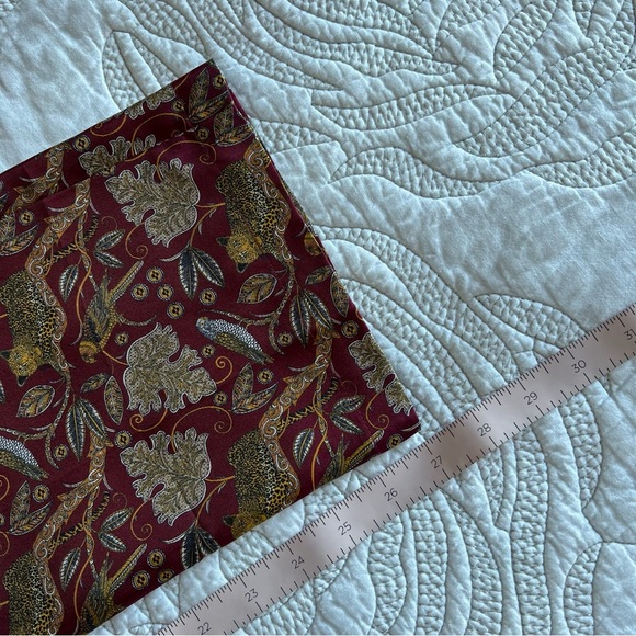 J. Crew Collection - Pull-on Silk-twill Pant in Jungle Cat Print - Picture 13 of 13